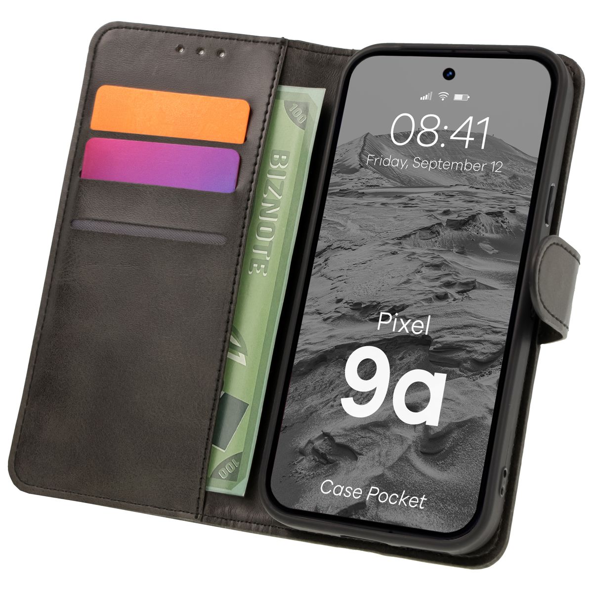 Etui z klapką Bizon Case Pocket do Google Pixel 9a